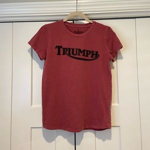 Lucky Brand Triumph Motorcycle Tee